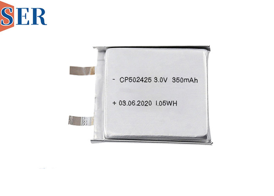 CP502425 CP502525 लिथियम मैंगनीज सॉफ्ट पैक बैटरी 3.0V Li-MnO2 सॉफ्ट पाउच सेल RFID IoT लोरा अलार के लिए