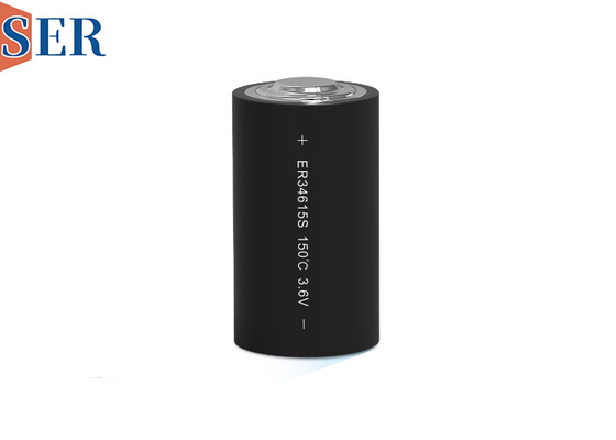 सीसी आकार 3.6V ER34615S ली SOCl2 बैटरी 13000mAh -55 से 165°C तक