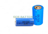 माइनर लाइट के लिए अनुकूलित 2/3A ली SOCL2 बैटरी ER17335 3.6 वोल्टेज 1900mAh