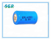 गैस मीटर ली SOCL2 बैटरी, 1/2AA ER14250M बैटरी 3.6V 750mAh पावर टाइप: