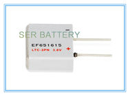 400 एमएएच ली एसओसीएल 2 बैटरी, प्राथमिक ईएफ 651615 3.6 वोल्ट एए लिथियम बैटरी एलटीसी -3 पीएन