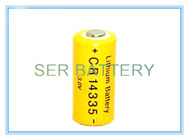 2/3AA लिथियम MNO2 बैटरी CR14335 3.0V 800mAh हाई पावर प्राइमरी लिथियम सेल
