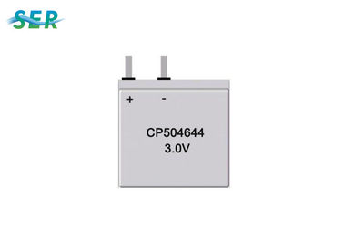 प्राइमरी लिथियम अल्ट्रा थिन बैटरी CP504644 3.0 वोल्टेज 2400mAh RFID एप्लीकेशन: