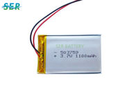 स्क्वायर रिचार्जेबल लिथियम बैटरी, 385068 उच्च क्षमता लाइपो बैटरी लाइट के लिए
