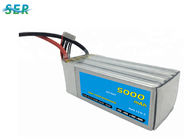 5000mAh RC कार बैटरी हाई कैपेसिटी डिस्चार्ज रेट 25C 22.2V लॉन्ग साइकिल लाइफ