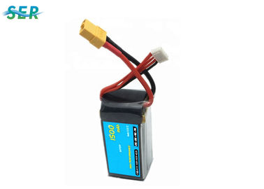 1500mah 14.8v 70c RC कार बैटरी पैक , RC हवाई जहाज की बैटरी 800 साइकिल जीवन