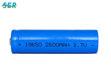 लैंप / लालटेन के लिए हाई ड्रेन बैटरी रिचार्जेबल लिथियम आयन 18650 3.7V 2600mah;