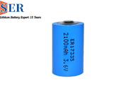 MSDS Li SOCL2 बैटरी ER17335S उपयोगिता मीटर 3.6 वोल्ट प्राथमिक उच्च तापमान लिथियम सेल