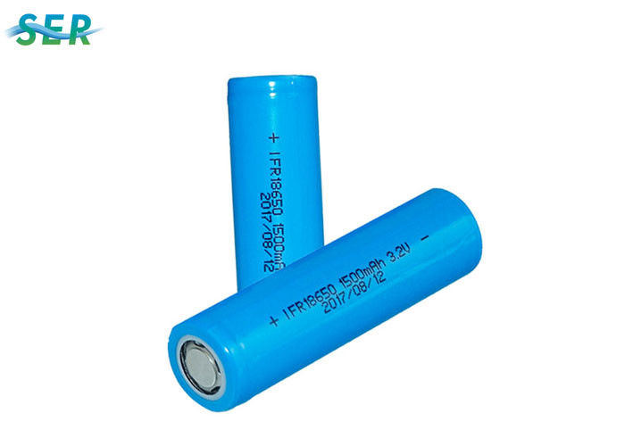 3.2V 1500mAh लिथियम आयरन फॉस्फेट बैटरी सेल, लिथियम आयरन फॉस्फेट कार बैटरी IFR 18650
