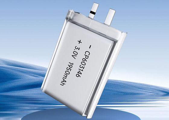 CP603146 ​​प्राइमरी लिथियम बैटरी 3v अल्ट्रा थिन Li-MnO2 पाउच सेल लॉन्ग शेल्फ लाइफ