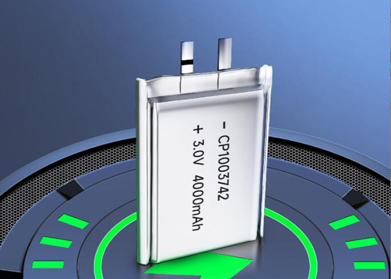 CP1003742 Li MnO2 गैर रिचार्जेबल लिथियम बैटरी 3V सॉफ्ट पैक प्राथमिक बैटरी