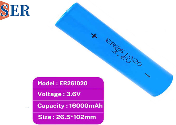 17000mAh 3.6V ली SOCL2 बैटरी ER261020 ER341245 ER321270 इलेक्ट्रॉनिक उपकरणों के लिए