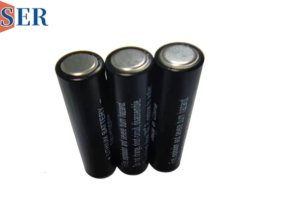 ER14250S Li socl2 बैटरी 1/2AA 3.6V 600mAh -55 से 165°C तक