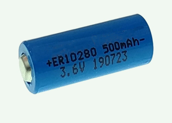 सैन्य रेडियो के लिए ER10280 ली SOCL2 बैटरी 500mAh वायर लिथियम थियोनिल क्लोराइड
