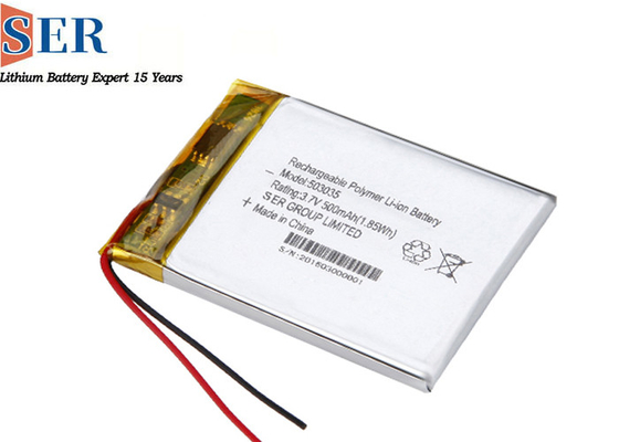 स्मार्ट मैनहोल कवर के लिए 3.7V लाइपो बैटरी LP805060 3000mAh लिथियम पॉलीमर बैटरी